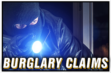 Philadelphia Claims Adjuster Roof Damage Burglary Claims, vandalism