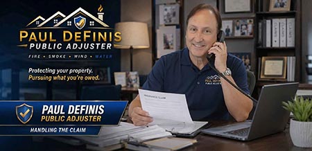 Mainline Restoration Water Damage Insurance Claims Public Adjuster Philadelphia 19010 Bryn Mawr 19096 Wynnewood 19004 Bala Cynwyd Wayne Villanova Pennsylvania. Paul Definis assists homeowners and businesses with fire, storm, roof and property insurance claims. Paul deploys restoration after your claim is approved. Call 610-721-4199.