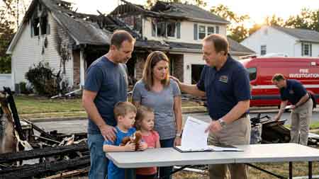 Fire Damage Public Adjuster 19087 St Davids Strafford Radnor Wayne 19023 Darby 19082 Upper Darby. Paul Definis assists homeowners and businesses with fire damage, smoke damage, water damage, roof damage, emergency board up and property insurance claims. Call 610-721-4199.