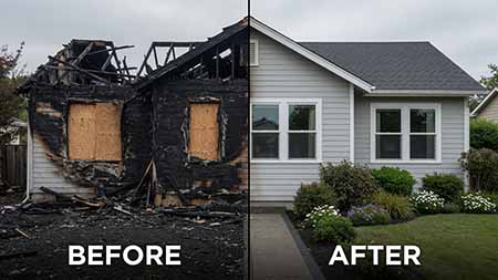 Delaware County Fire Damage Restoration Insurance Claims Public Adjuster 19087 St Davids Strafford Radnor Wayne 19023 Darby 19082 Upper Darby Pennsylvania. Paul Definis assists homeowners and businesses with fire damage, smoke damage, water damage, roof damage, emergency board up and property insurance claims. Paul deploys restoration after your claim is approved. Call 610-721-4199.