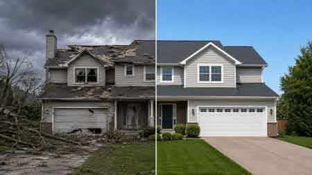 Fire Water Storm Damage Restoration Public Adjuster Doylestown Langhorne Newtown Yardley Bristol Bucks County Pennsylvania. Paul Definis assists homeowners and businesses with fire, water, storm, roof and disaster restoration insurance claims. Paul deploys restoration after your claim is approved. Call 610-721-4199.