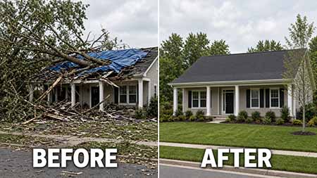 Delaware County Storm Damage Restoration Insurance Claims Public Adjuster 19063 Media Rose Valley 19064 Springfield 19065 Moylan Pennsylvania. Paul Definis assists homeowners and businesses with storm damage, wind damage, hail damage, roof damage, water damage and property insurance claims. Paul deploys restoration after your claim is approved. Call 610-721-4199.
