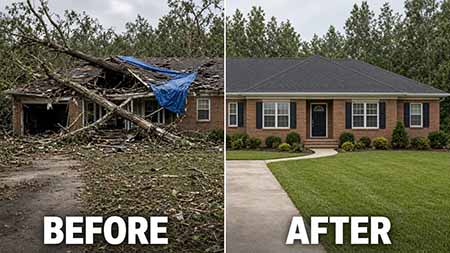 Delaware County Storm Damage Restoration Insurance Claims Public Adjuster 19063 Media Rose Valley 19064 Springfield 19065 Moylan Pennsylvania. Paul Definis assists homeowners and businesses with storm damage, wind damage, hail damage, roof damage, water damage and property insurance claims. Paul deploys restoration after your claim is approved. Call 610-721-4199.