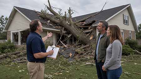 Delaware County Storm Damage Restoration Insurance Claims Public Adjuster 19063 Media Rose Valley 19064 Springfield 19065 Moylan Pennsylvania. Paul Definis assists homeowners and businesses with storm damage, wind damage, hail damage, roof damage, water damage and property insurance claims. Paul deploys restoration after your claim is approved. Call 610-721-4199.