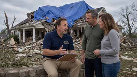 Delaware County Storm Damage Restoration Insurance Claims Public Adjuster 19063 Media Rose Valley 19064 Springfield 19065 Moylan Pennsylvania. Paul Definis assists homeowners and businesses with storm damage, wind damage, hail damage, roof damage, water damage and property insurance claims. Paul deploys restoration after your claim is approved. Call 610-721-4199.