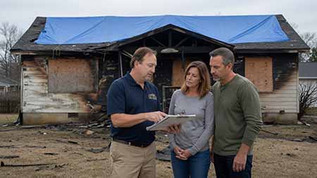 Fire Damage Public Adjuster 19087 St Davids Strafford Radnor Wayne 19023 Darby 19082 Upper Darby. Paul Definis assists homeowners and businesses with fire damage, smoke damage, water damage, roof damage, emergency board up and property insurance claims. Call 610-721-4199.